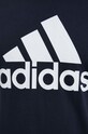 Хлопковая футболка adidas IC9348 тёмно-синий