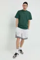 Βαμβακερό μπλουζάκι Karl Kani πράσινο