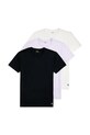 Bavlněné tričko Polo Ralph Lauren 3-pack hladký bílá 714830304