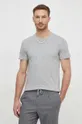 γκρί Βαμβακερό μπλουζάκι Polo Ralph Lauren 3-pack Ανδρικά