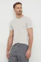 Βαμβακερό μπλουζάκι Polo Ralph Lauren 3-pack γκρί