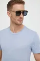 πολύχρωμο Βαμβακερό μπλουζάκι Polo Ralph Lauren 3-pack Ανδρικά