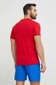 Odzież Karl Lagerfeld t-shirt bawełniany 230M2211 czerwony