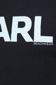 Karl Lagerfeld t-shirt bawełniany 230M2211 czarny