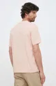 brzoskwiniowy Calvin Klein t-shirt bawełniany