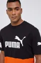 πορτοκαλί Βαμβακερό μπλουζάκι Puma