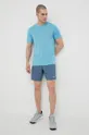 Μπλουζάκι για τρέξιμο Mizuno Impulse μπλε