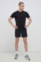 Μπλουζάκι για τρέξιμο Mizuno Impulse μαύρο