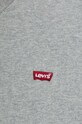 Bombažna kratka majica Levi's 85641.0023 siva