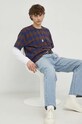 Βαμβακερό μπλουζάκι Levi's A0637.0045 πολύχρωμο SS23