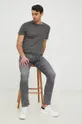 Bavlnené tričko Pepe Jeans Jacko sivá