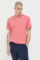 ροζ Βαμβακερό μπλουζάκι Abercrombie & Fitch
