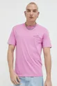 ροζ Βαμβακερό μπλουζάκι Jack & Jones JJEFELIX
