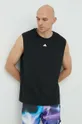 črna Kratka majica za vadbo adidas Performance Techfit Moški