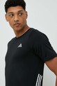 Футболка для бега adidas Performance Run Icons чёрный HN8025