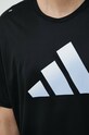 Футболка для бега adidas Performance Run Icons HR3243 чёрный