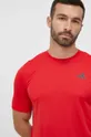 czerwony adidas Performance t-shirt treningowy Club Męski