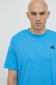 Футболка для тренинга adidas Performance Club голубой HZ9844