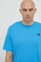 adidas Performance tricou de antrenament Club albastru HZ9844