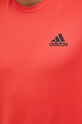 Μπλουζάκι προπόνησης adidas Performance Designed for Movement IC7269 κόκκινο