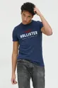 Hollister Co. t-shirt niebieski