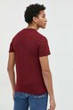 Odzież Hollister Co. t-shirt KI323.3026.520 bordowy