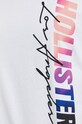 Hollister Co. t-shirt bawełniany KI323.3057.101 biały