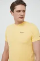 κίτρινο Μπλουζάκι Pepe Jeans