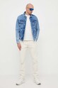 Pepe Jeans t-shirt bawełniany Ronson PM508708.800 biały SS23