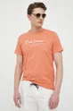 oranžna Bombažna kratka majica Pepe Jeans Richme