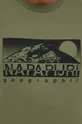 зелёный Хлопковая футболка Napapijri