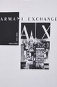 Armani Exchange t-shirt bawełniany 3RZTAB.ZJA5Z biały