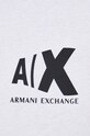 Bavlnené tričko Armani Exchange 3RZTAF.ZJGCZ biela