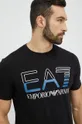 Kratka majica EA7 Emporio Armani  95 % Bombaž, 5 % Elastan