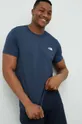 mornarsko modra Športna kratka majica The North Face Reaxion Moški