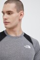 The North Face t-shirt sportowy Glacier szary NF0A82GD5R11