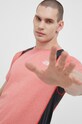 The North Face t-shirt sportowy Glacier czerwony NF0A82GDIMK1