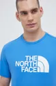 Βαμβακερό μπλουζάκι The North Face  100% Βαμβάκι
