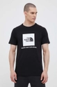 The North Face tricou din bumbac negru