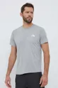 The North Face maglietta da sport Reaxion grigio