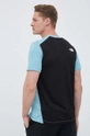 The North Face t-shirt sportowy Lightbright turkusowy