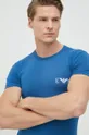 Kratka majica Emporio Armani Underwear 2-pack mornarsko modra