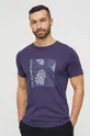 granatowy Emporio Armani Underwear t-shirt bawełniany