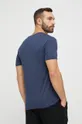 Βαμβακερό μπλουζάκι Emporio Armani Underwear σκούρο μπλε