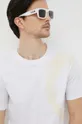 λευκό Βαμβακερό μπλουζάκι Trussardi