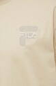 Fila t-shirt bawełniany FAM0331 beżowy