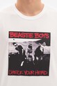 Βαμβακερό μπλουζάκι Champion Champion x Beastie Boys 219284 λευκό