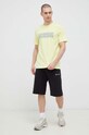 Guess t-shirt bawełniany Z3GI07.K8FQ4 żółty SS23