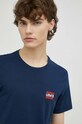 Βαμβακερό μπλουζάκι Levi's 2-pack 79681.0041
