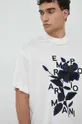 biały Emporio Armani t-shirt